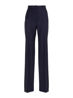 MAX MARA STUDIO: Pantalones casual - Pantalón Casual - Azul