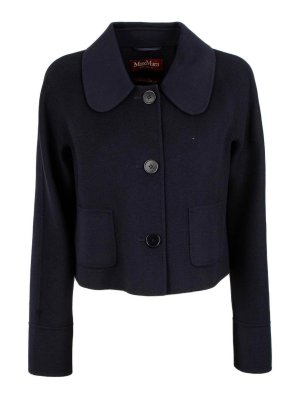 MAX MARA STUDIO: Casualjacken - Casualjacke - Blau