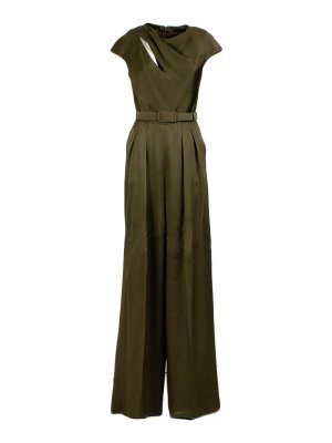 MAX MARA STUDIO: Jumpsuits - Jumpsuit - Grün