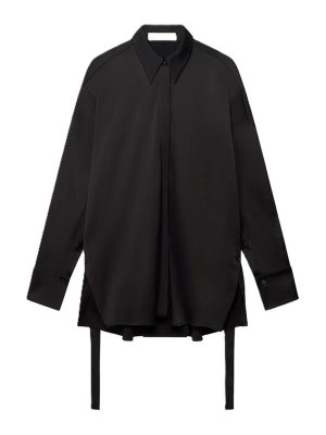 ANOTHER TOMORROW: camicie - Camicia laterale con bottoni in sbieco