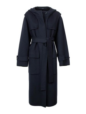 Max Mara: パーカー - パーカー - ブルー