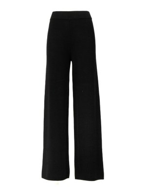 MAX MARA STUDIO: Casual Hosen - Casual Hose - Schwarz