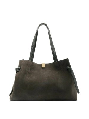 YUZEFI: Handtaschen - Shopper - Grün