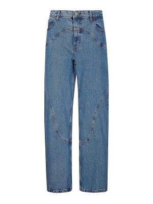 BAUM UND PFERDGARTEN: Straight Leg Jeans - Straight Leg Jeans - Denim