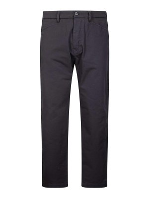 C.P. COMPANY: pantaloni casual - Pantaloni Chino Regular in Cotone