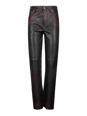 GOLDEN GOOSE: カジュアルトラウザー - カジュアルパンツ - ベージュ