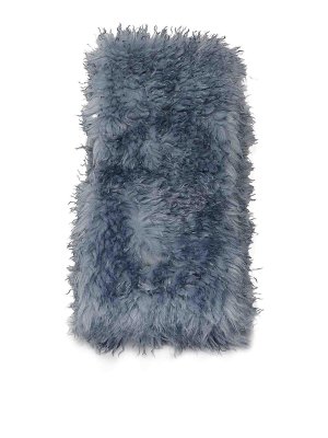 GANNI: Schals - Schal - Blau