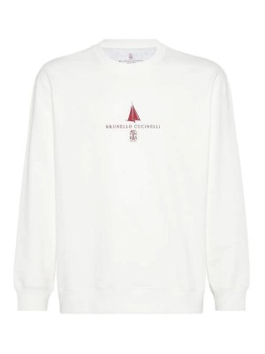 BRUNELLO CUCINELLI: Sweatshirts & Sweaters - Cotton French Terry Sweatshirt