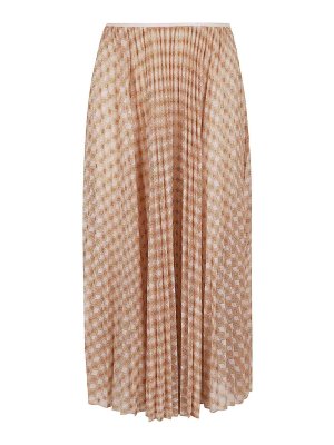 FORTE FORTE: Faldas media pierna y semilargas - Falda Semilarga - Blanco