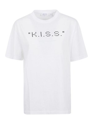 OFF-WHITE: T-shirts - T-Shirt - K.I.S.S.