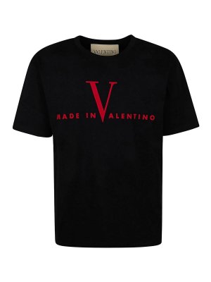 VALENTINO GARAVANI: t-shirts - T-Shirt Jerseyregpr Made In Valentino