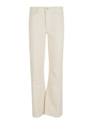 7 FOR ALL MANKIND: ストレートジーンズ - ストレートジーンズ - ベージュ