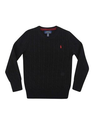 POLO RALPH LAUREN: crew necks - Ls Cable Cn-Tops-Sweater