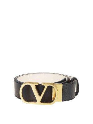 VALENTINO GARAVANI: Cinturones - Cinturón - Blanco