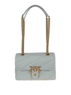 Pinko: Umhängetaschen - Umhängetasche - Hellgrau