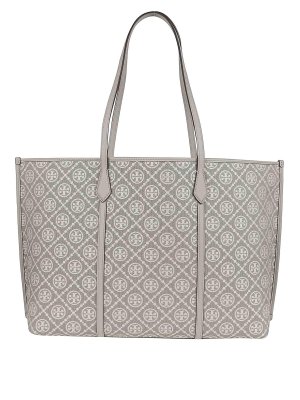 TORY BURCH: Sacs à main - Sac Cabas - Gris