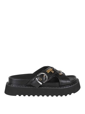 Pinko: sandals - Kate 09 - Sandal Nappa Black