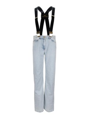 ELISABETTA FRANCHI: jeans dritti, a sigaretta - Jeans Donna