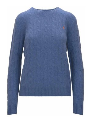 POLO RALPH LAUREN: Pull col rond - Pull Col Rond - Bleu
