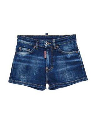 DSQUARED2: Hosen Shorts - Shorts - Blau