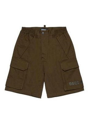 DSQUARED2: Trousers Shorts - Bermuda shorts with logo