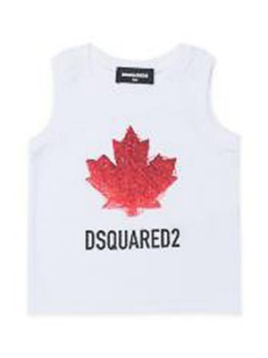 DSQUARED2: Tops & Débardeurs - Top - Blanc