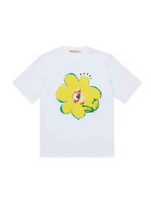 Marni: T-shirts - T-Shirt - Blanc