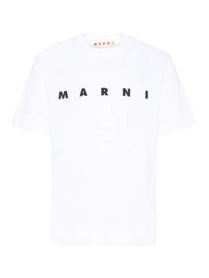 Marni: T-shirts - T-Shirt - Blanc