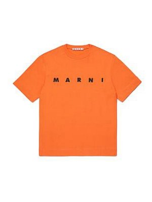 Marni: T-shirts - T-Shirt - Orange