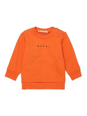 Marni: スウェット＆セーター - スウェットシャツ/セーター - オレンジ