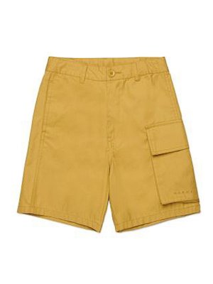 Marni: Trousers Shorts - Cargo Shorts With Logo