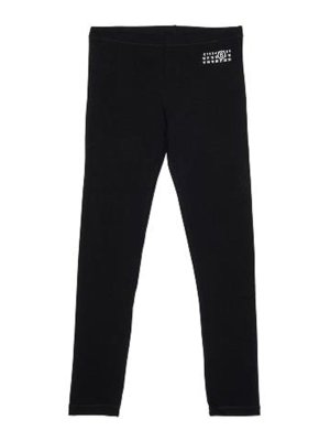 MM6 MAISON MARGIELA: Leggings - Leggins - Negro