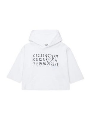 MM6 MAISON MARGIELA: Sweatshirts & Pulls - Sweat-Shirts - Blanc