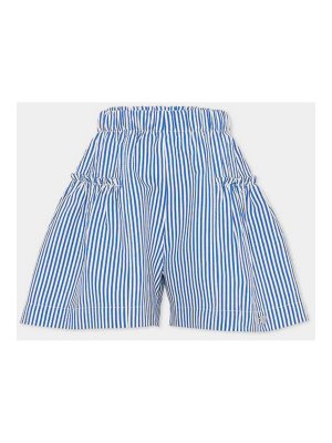 MONNALISA: トラウザーショーツ - ショートパンツ - ブルー