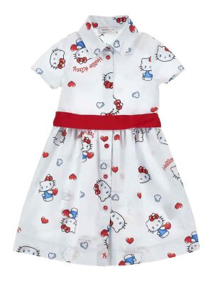 MONNALISA: knee length dresses - Dress With Print