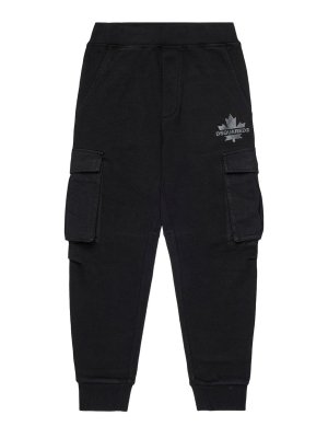 DSQUARED2: Pantalones casual - Pantalón Casual - Negro