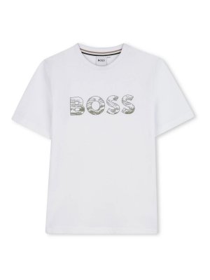 Hugo Boss: T-shirts - T-Shirt - Blanc