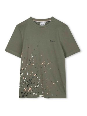 Hugo Boss: T-shirts - T-Shirt - Vert