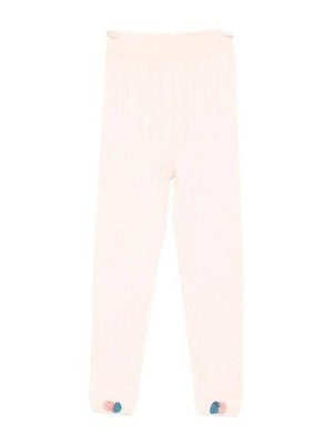 LOUISE MISHA: Leggings - Leggins - Color Carne Y Neutral