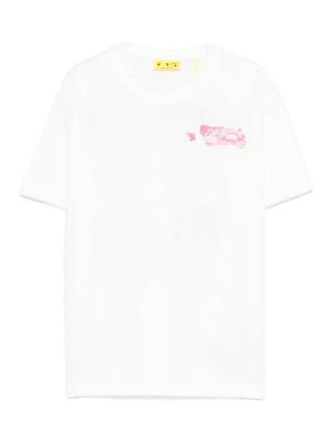 OFF-WHITE: T-shirts - T-Shirt - Blanc