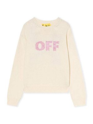 OFF-WHITE: クルーネック - クルーネック - 白