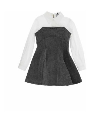 Pinko: knee length dresses - Layered Dress