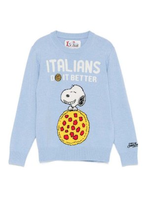 MC2 SAINT BARTH: crew necks - Pullover with embroidery