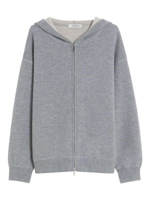 S MAX MARA: cardigans - S Max Mara Cardigan Quiete Grey