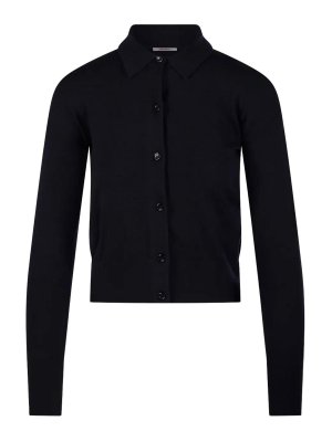 Max Mara: polo shirts - Medeola Blue Jersey