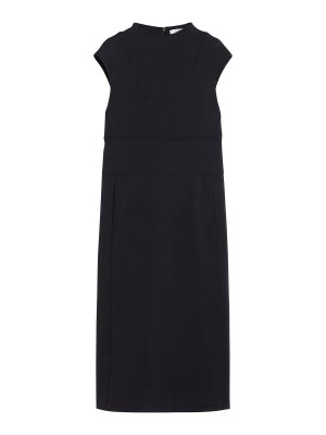 Max Mara: ニーレングスドレス - 膝丈ドレス - 黒
