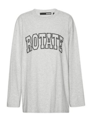 ROTATE Birger Christensen: Pull col rond - Pull Col Rond - Gris