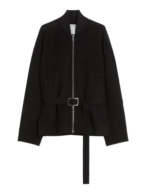 SPORTMAX: bombers - Black Agora Bomber