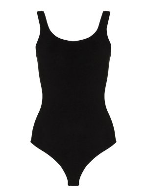 WOLFORD: Top e canotte - Corpo Giamaika Nero