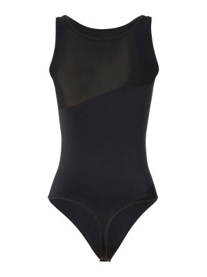 WOLFORD: Top e canotte - Paralume corpo nero